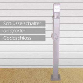 Standsäule mit Codeschloss
