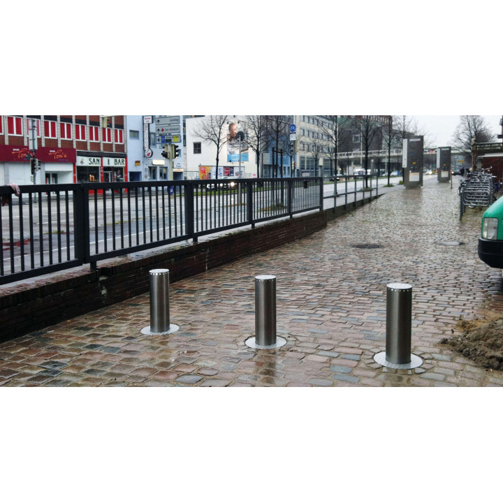 Apollo, Automatischer Absperrpoller, elektrisch versenkbarer Poller