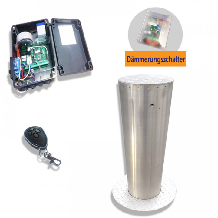 Apollo, Automatischer Absperrpoller, elektrisch versenkbarer Poller