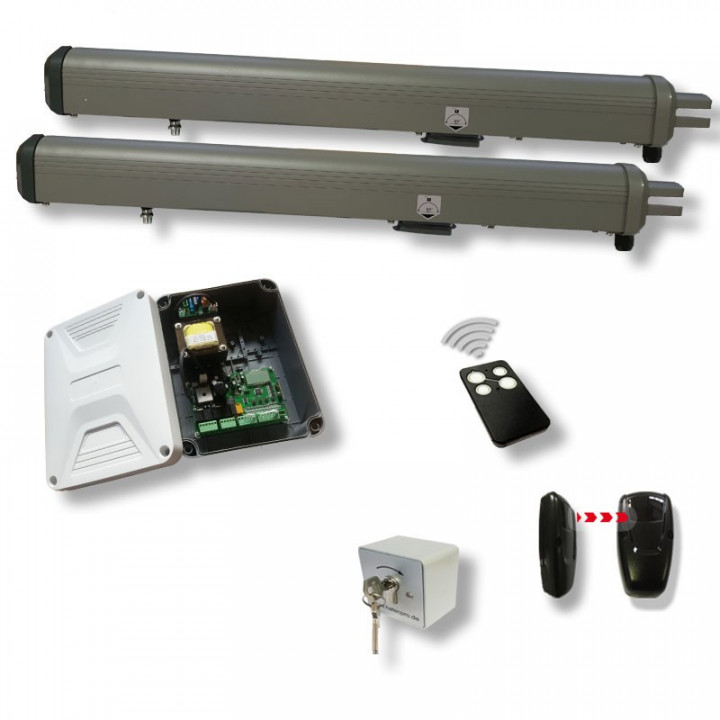 Spindel-Drehtorantrieb SuperSlim 24 Komplett-Kit