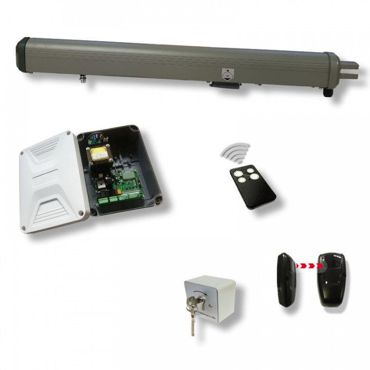 Spindel-Drehtorantrieb SuperSlim 24 Komplett-Kit