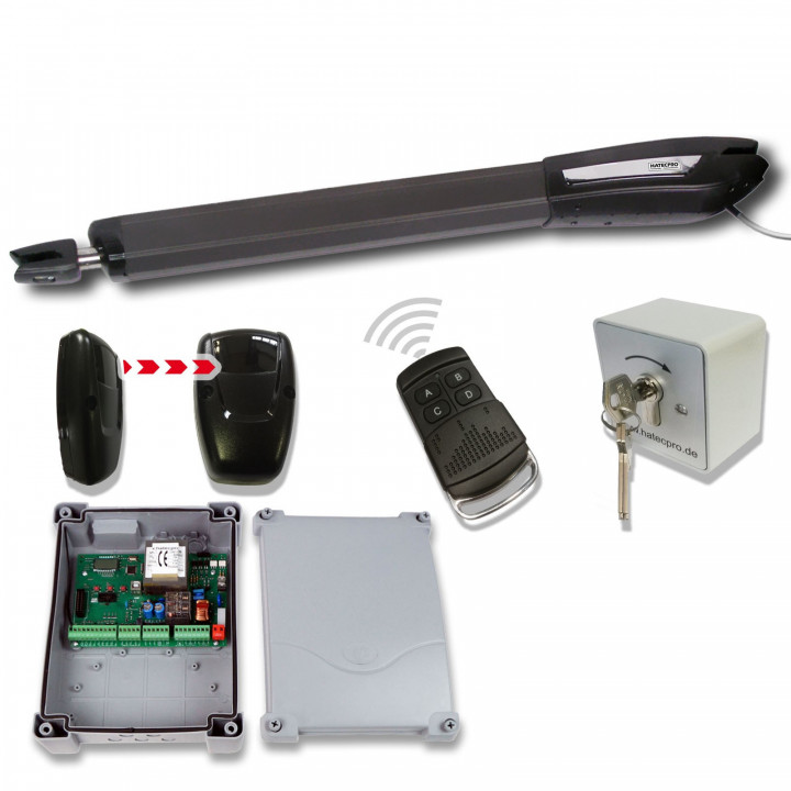 Drehtorantrieb Koloss 4 Komplett-Kit für 1-flügelige Tore bis 4m / Flügel