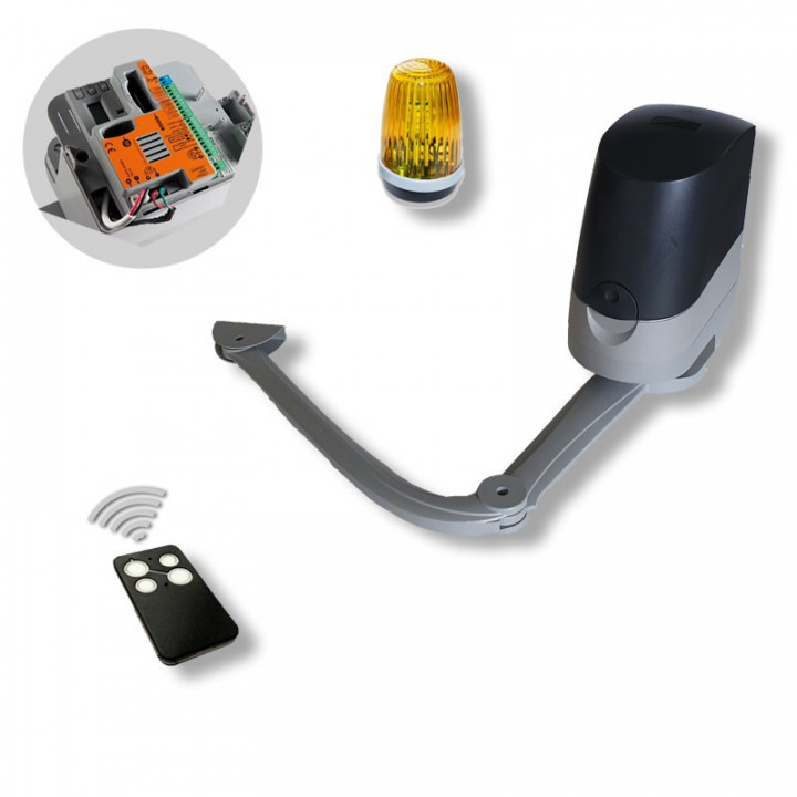 Hebelarm-Drehtorantrieb Simply, robuster Aufbau, einfache Montage