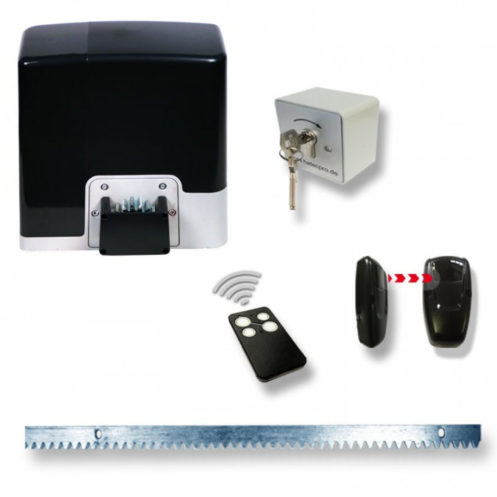 Schiebetorantrieb Roller 25 Forteco, Komplett-Kit