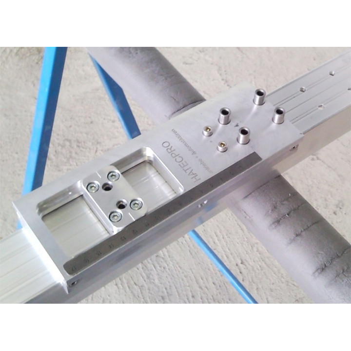 Bohrlehre, Bohrer-Set FST083A Schiebetorbausatz, (Kaution von 250,- € im Preis inbegriffen)