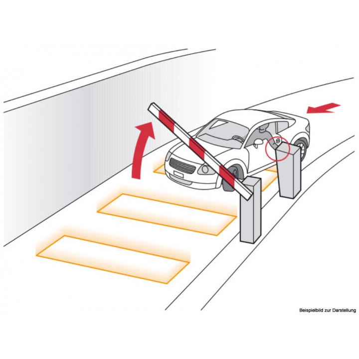 Induktions-Schleife 12/10 mit Auswertelektronik Loop2/LC10-2