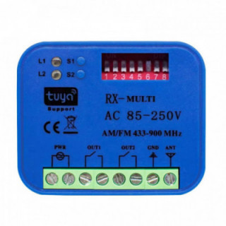 Funkempfänger, extern, 2-Kanal, 433 MHz, WLAN App-Steuerung