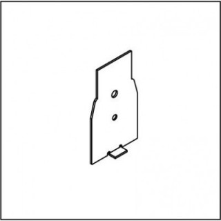 Kopfdeckel Edelstahl FST083 für Laufrollenprofil