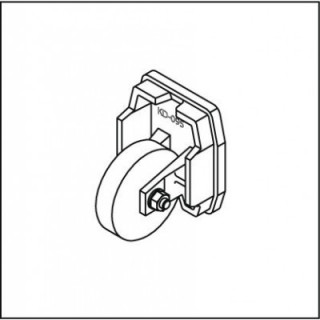 Kopfdeckel mit Stützrolle FST095