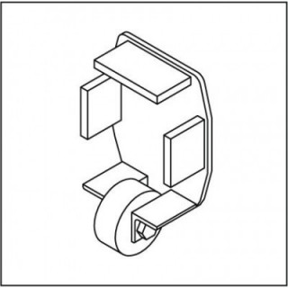 Kopfdeckel mit Stützrolle KSR130