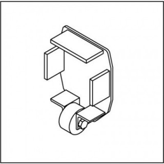 Kopfdeckel mit Stützrolle KSR160