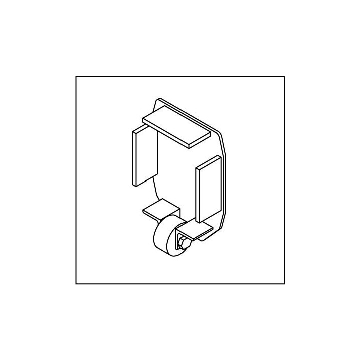 Kopfdeckel mit Stützrolle KSR192
