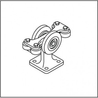 Laufrollenbock LRB095-4Q
