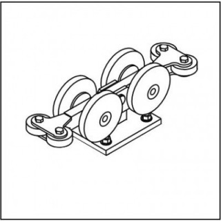 Laufrollenbock LRB130/S