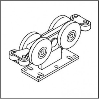 Laufrollenbock LRB192/S-4Q
