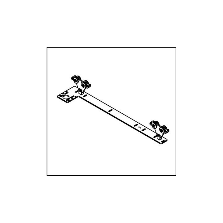 Laufrollenkonsole FST083A mit 2 Laufrollenböcken