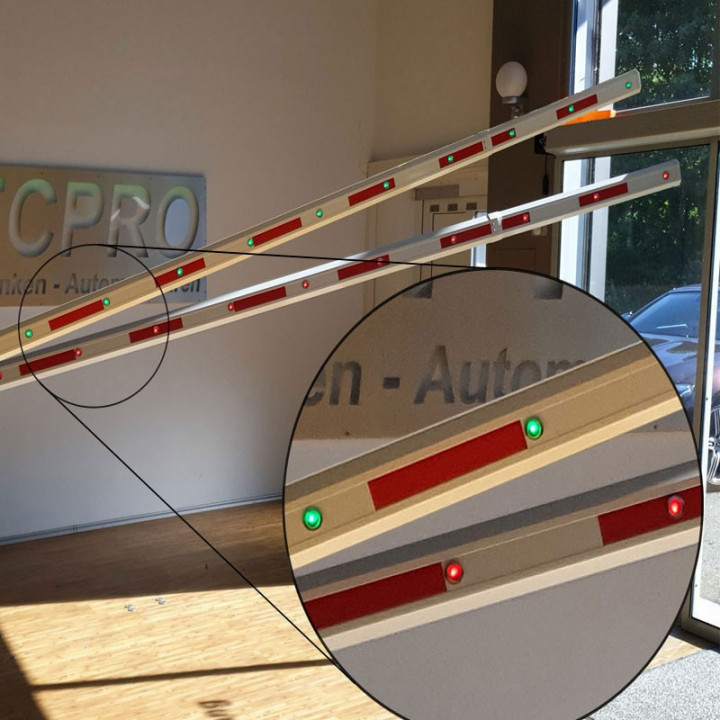 LED Schrankenbaum-Beleuchtung