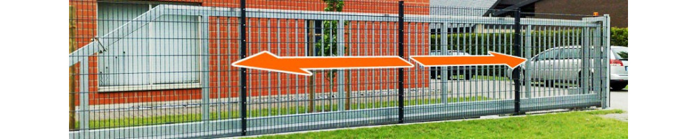 Schiebetor FST Beschlagsystem Stahl